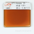 factory price deep honey or amber color nano gemstone beads NANO0007